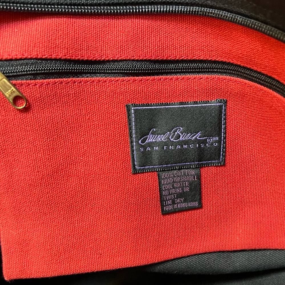 Laurel Burch Tote. NWOT. Extra large. 100% cotton canvas. Shoulder bag - Picture 5 of 5